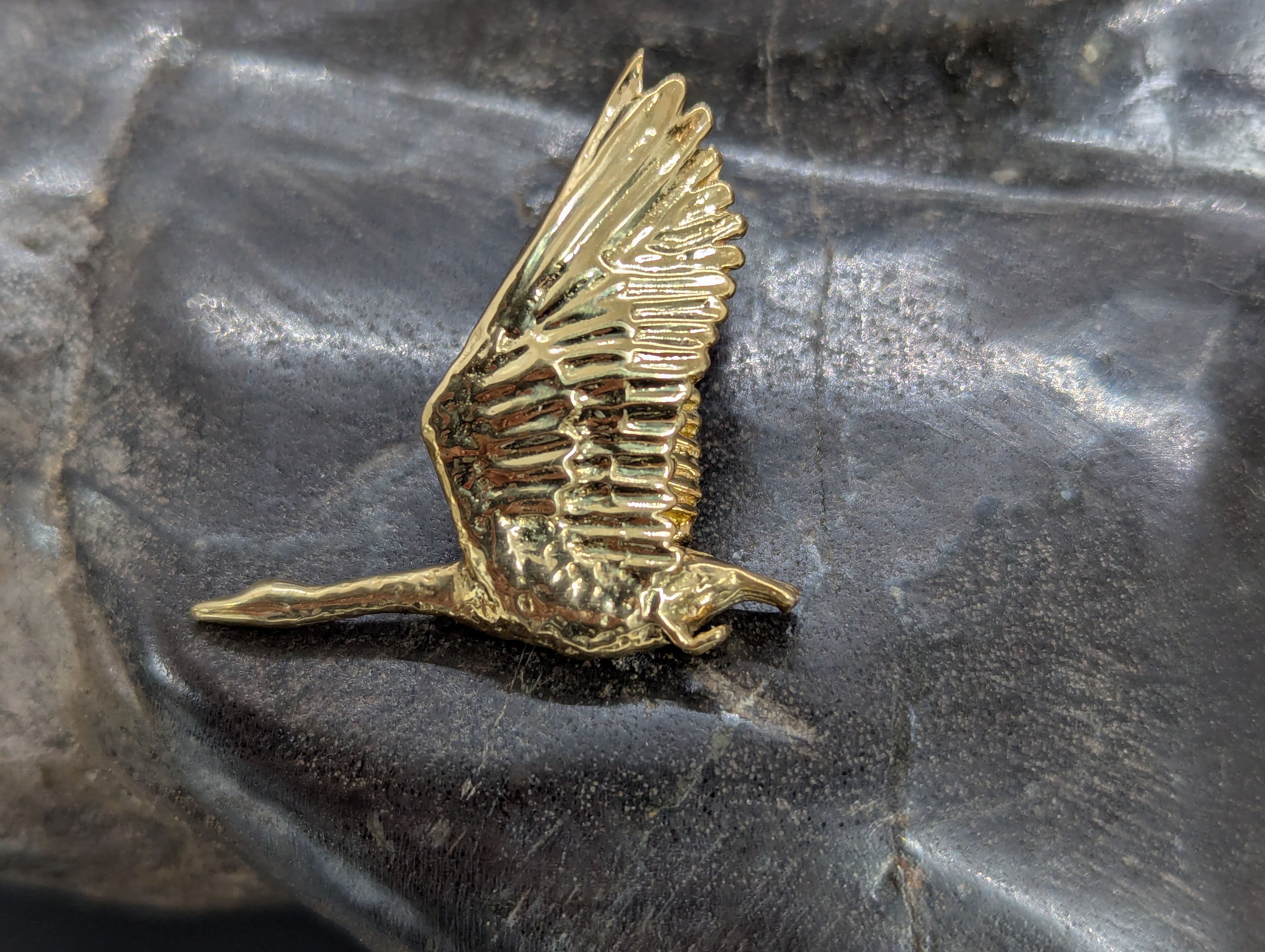 Wings Up Canada Goose pendant