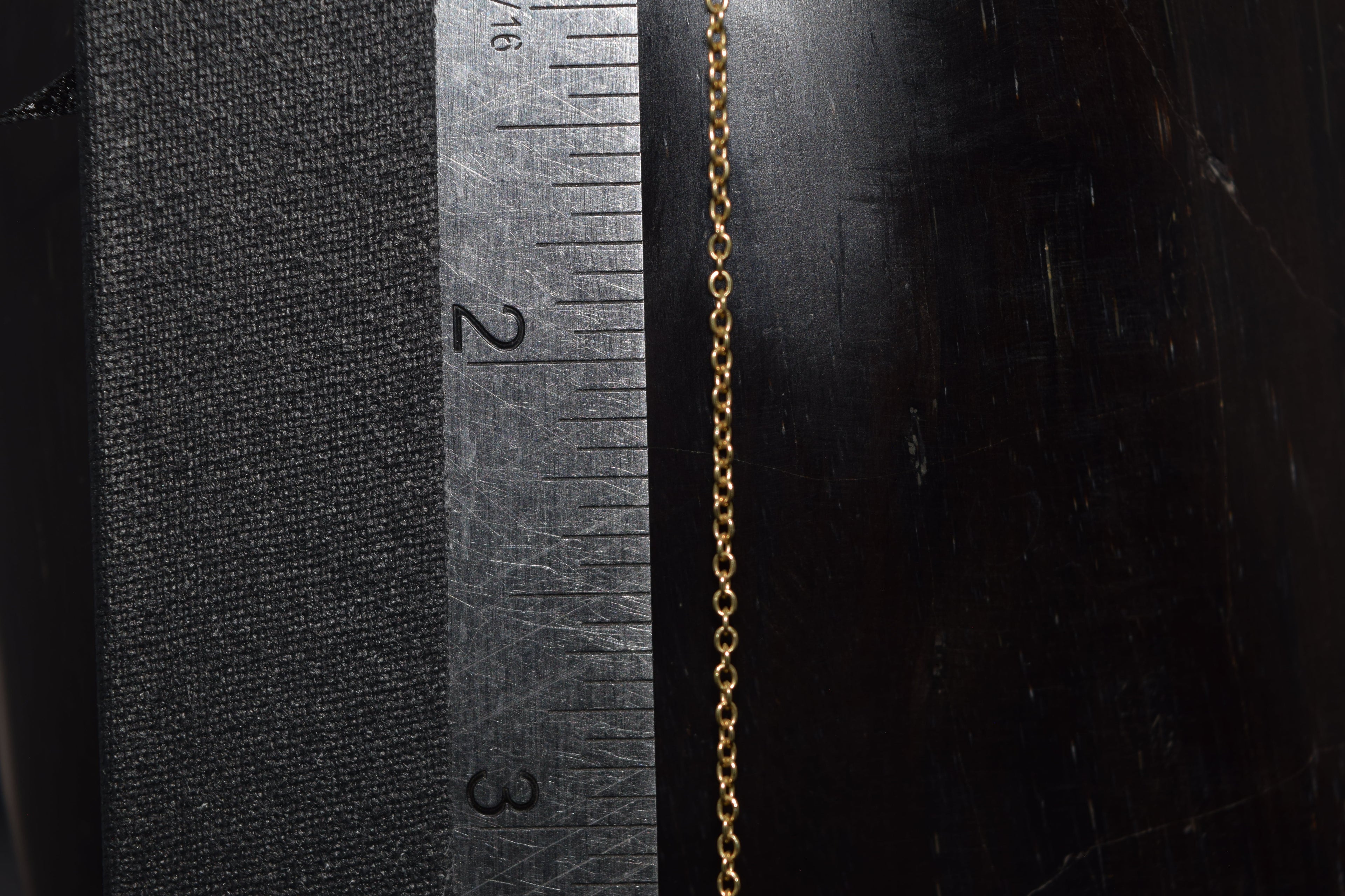 Medium 18K Yellow Gold Cable Chain – Permanent Jewelry