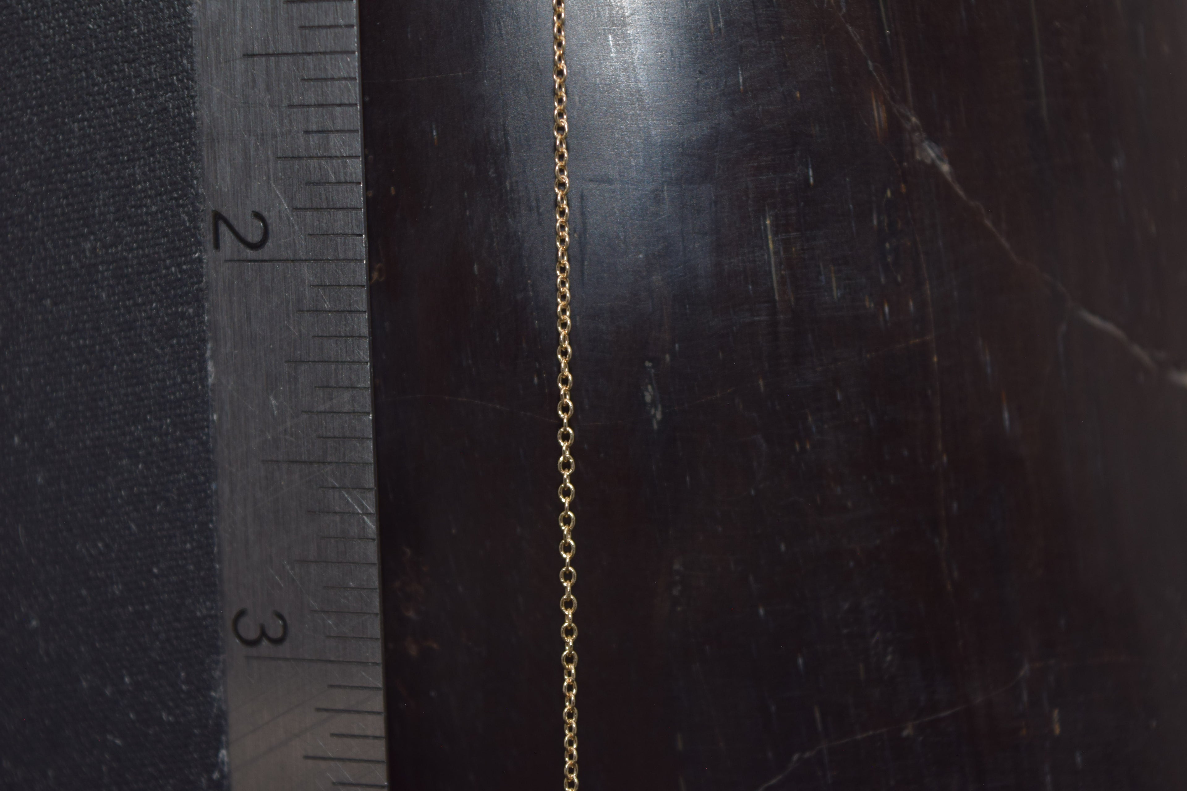 Extra Fine 10K Yellow Gold Cable Chain – Permanent Jewelry