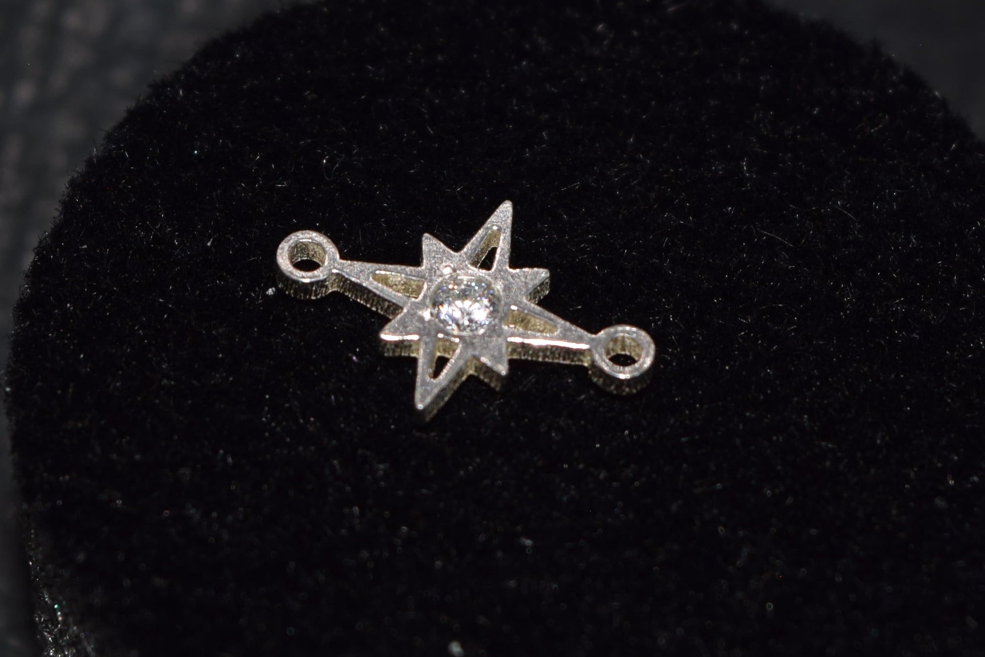 Sterling Silver CZ Star Chain Link – Permanent Jewelry