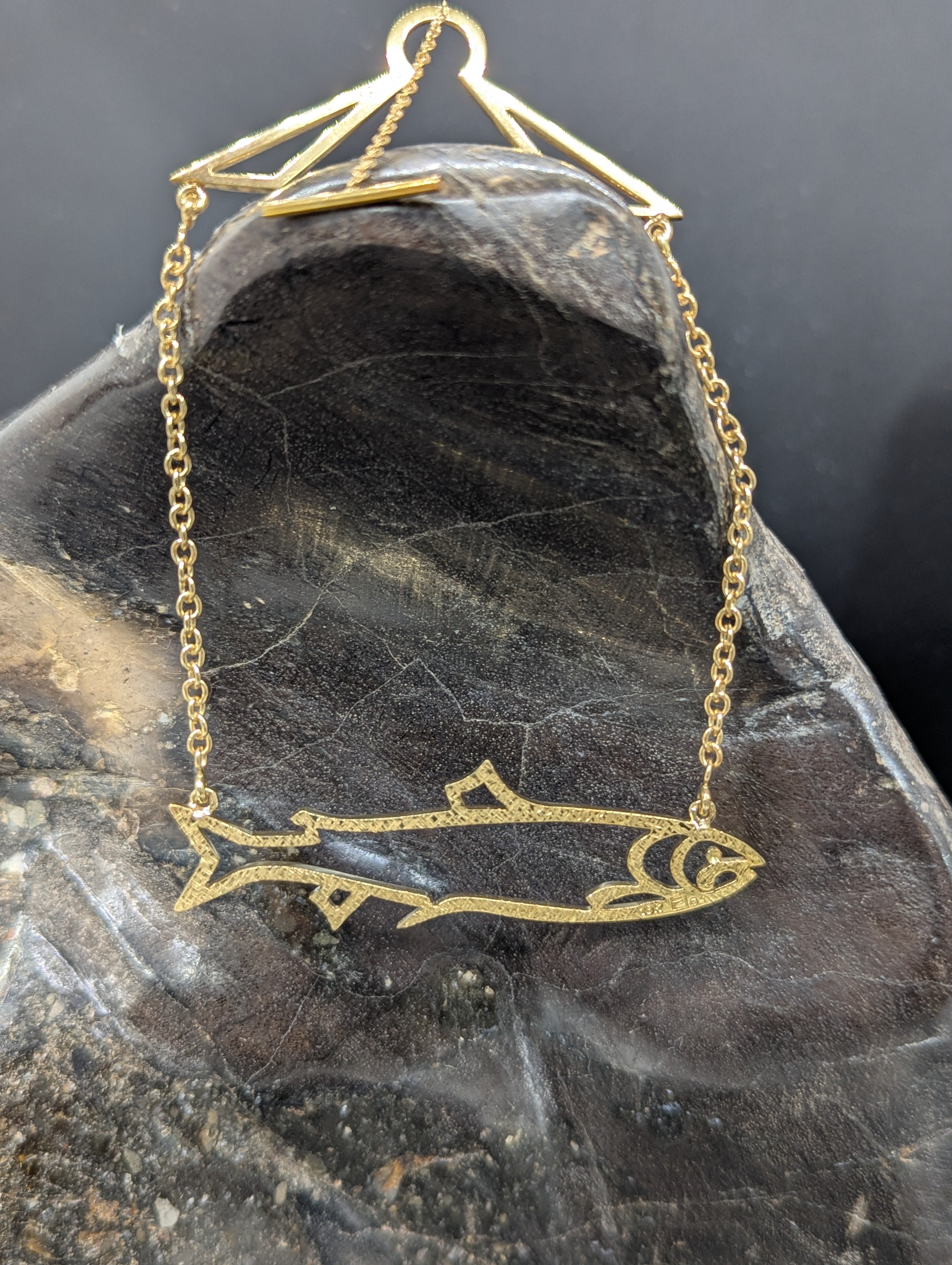 Salmon Tie Bar